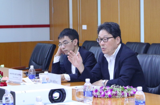 Former Ambassador Extraordinary and Plenipotentiary of Japan in Vietnam visits and works at TMS Group