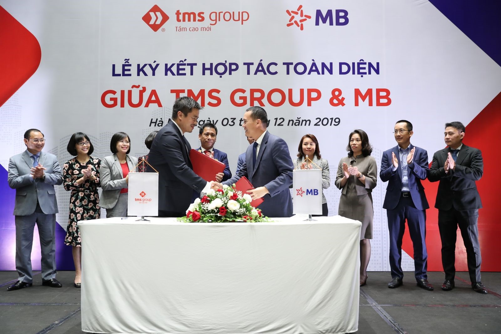 TMS Group và MB hợp tác toàn diện tăng cường hoạt động kinh doanh